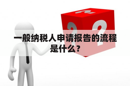 一般纳税人申请报告的流程是什么？