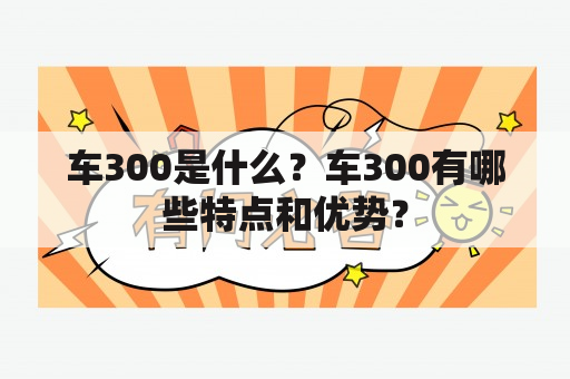 车300是什么？车300有哪些特点和优势？