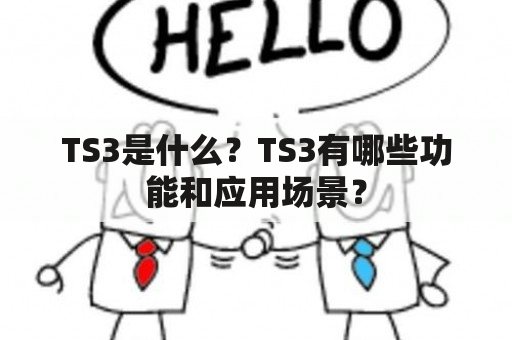 TS3是什么？TS3有哪些功能和应用场景？