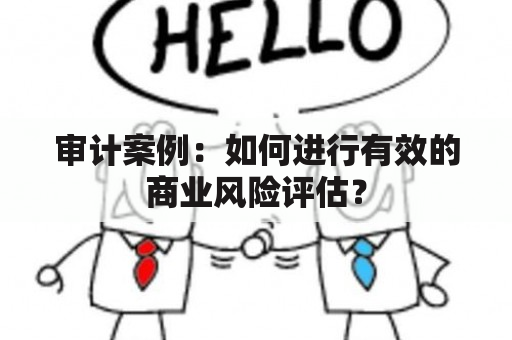 审计案例：如何进行有效的商业风险评估？