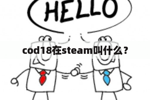 cod18在steam叫什么？