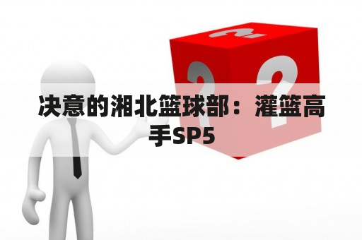 决意的湘北篮球部：灌篮高手SP5