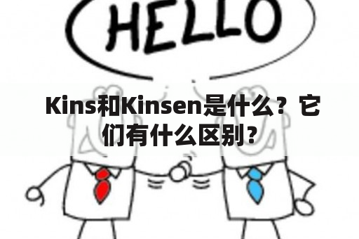  Kins和Kinsen是什么？它们有什么区别？