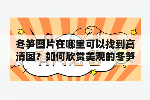 冬笋图片在哪里可以找到高清图？如何欣赏美观的冬笋图片？