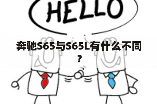 奔驰S65与S65L有什么不同？