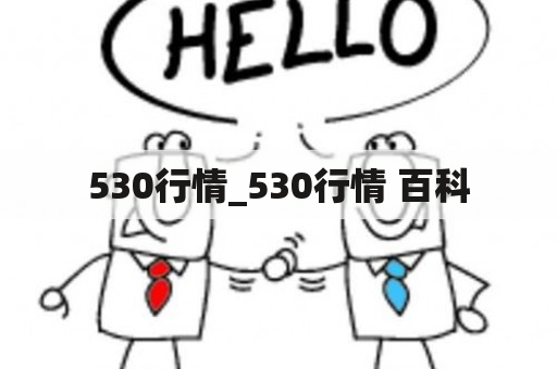 530行情_530行情 百科