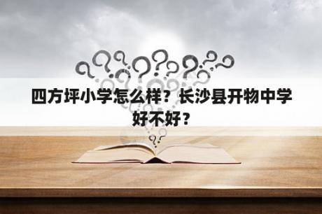 四方坪小学怎么样？长沙县开物中学好不好？