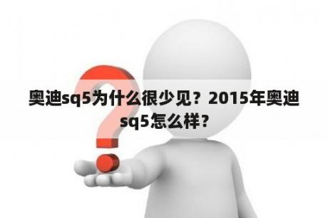 奥迪sq5为什么很少见？2015年奥迪sq5怎么样？