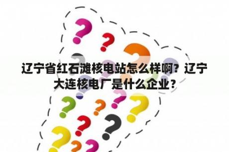 辽宁省红石滩核电站怎么样啊？辽宁大连核电厂是什么企业？