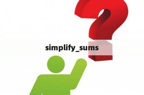 simplify_sums