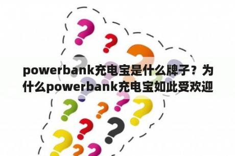 powerbank充电宝是什么牌子？为什么powerbank充电宝如此受欢迎？