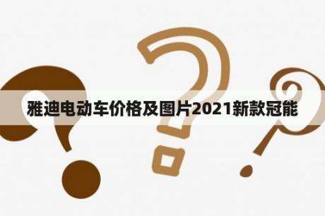 雅迪电动车价格及图片2021新款冠能