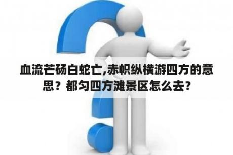 血流芒砀白蛇亡,赤帜纵横游四方的意思？都匀四方滩景区怎么去？