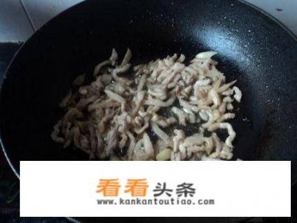 鲁菜豆芽炒肉丝的做法？怎么做出好食的豆芽炒肉？