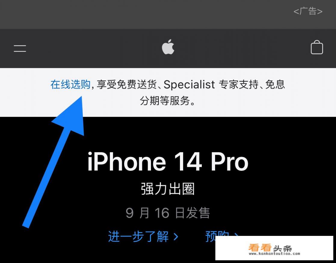 apple官网购买产品流程？