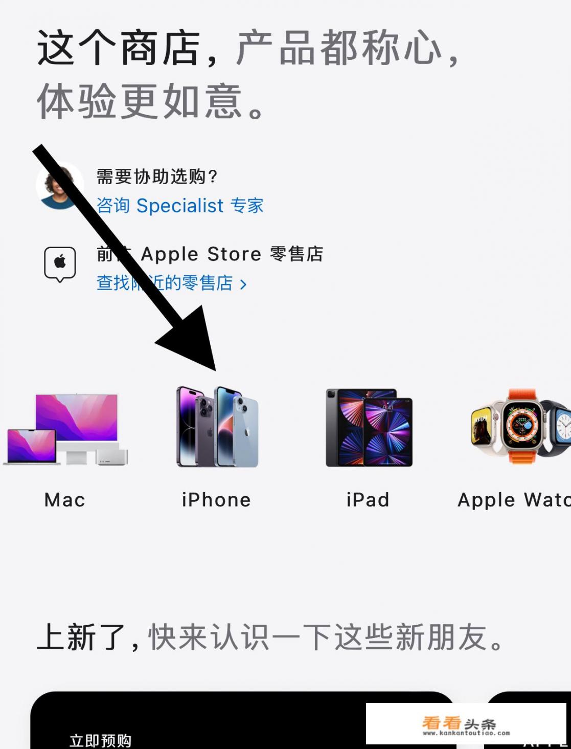 apple官网购买产品流程？