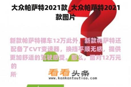 大众帕萨特2021款_大众帕萨特2021款图片