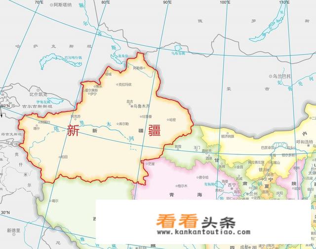 新疆的地理位置及气候特点？