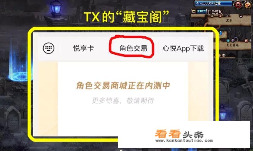 腾讯的藏宝阁被玩家透露正在内测，可能要开放了，你是否看好呢？游戏角色是否会涨价