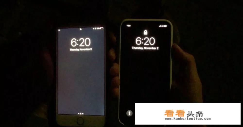 iphoneX使用黑色壁纸真的省电吗