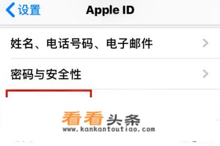 iPhone怎样给Apple ID添加付款方式