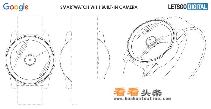 传说中的谷歌Pixel Watch智能手表，可能长啥样