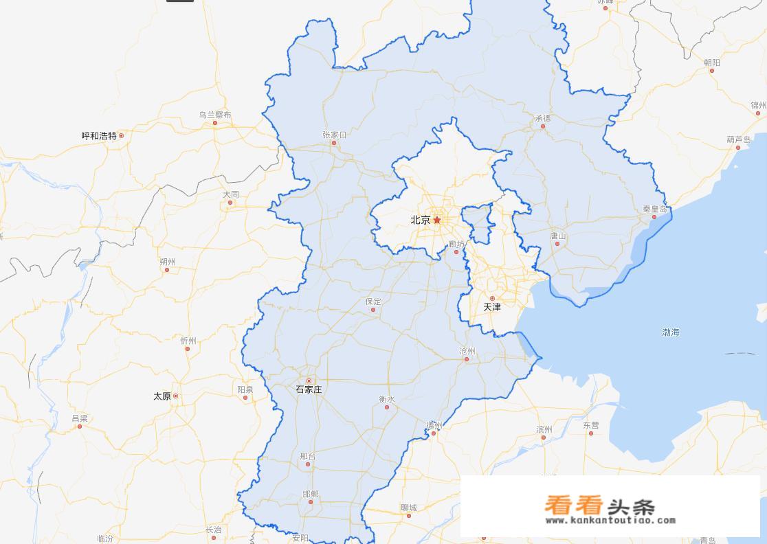 保定周围有哪些城市？_顺平旅游地图