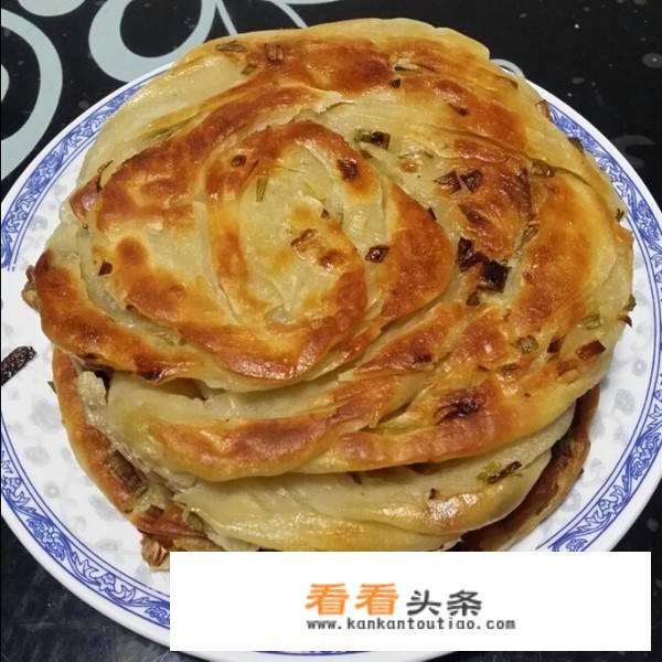 一城一味葱油饼的做法