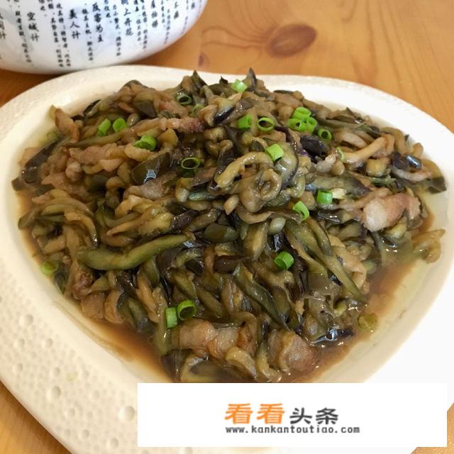 炒茄子丝的正宗做法