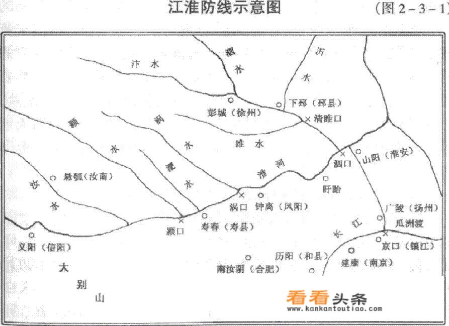 古代南方割据政权都以淮河为界，而不是以长江为界吗？为什么？