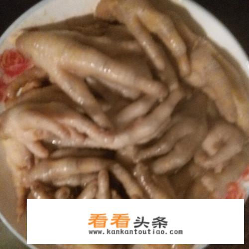 盐焗鸡爪的做法及配料？