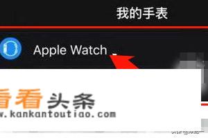 iphone watch怎么重新配对？