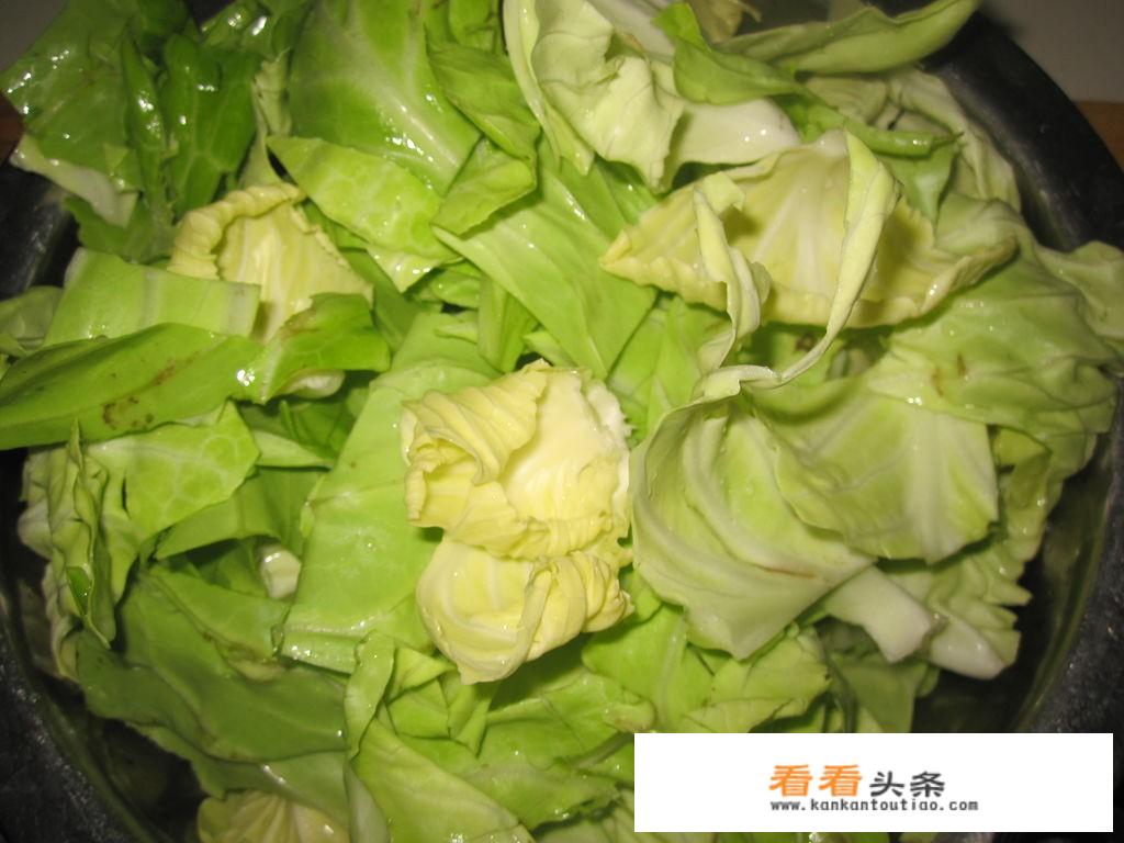 炒洋白菜家常做法？