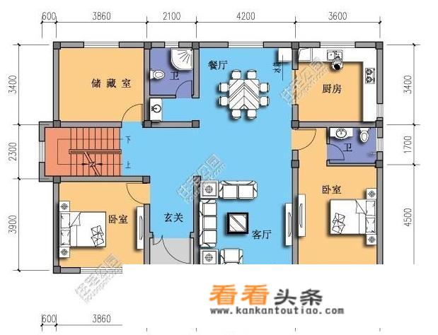 农村自建房15*10的房屋怎么设计？