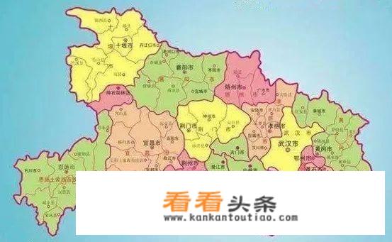 湖北省的地图有哪些？