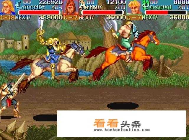 经典街机游戏《圆桌骑士》的升级系统除了角色外观改变之外，能力上到底有没有提升？