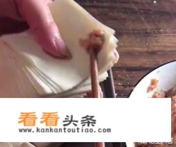 家常馄饨的包法图解？