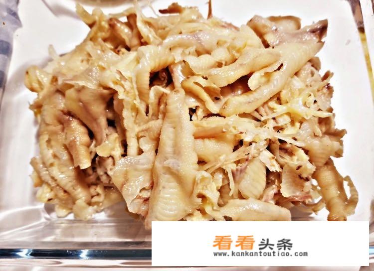 网红鸡脚柠檬做法？