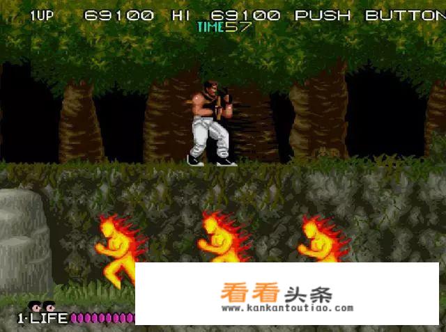 早年游戏厅非常流行的硬派过关游戏《龙行忍者》还有多少人记得？
