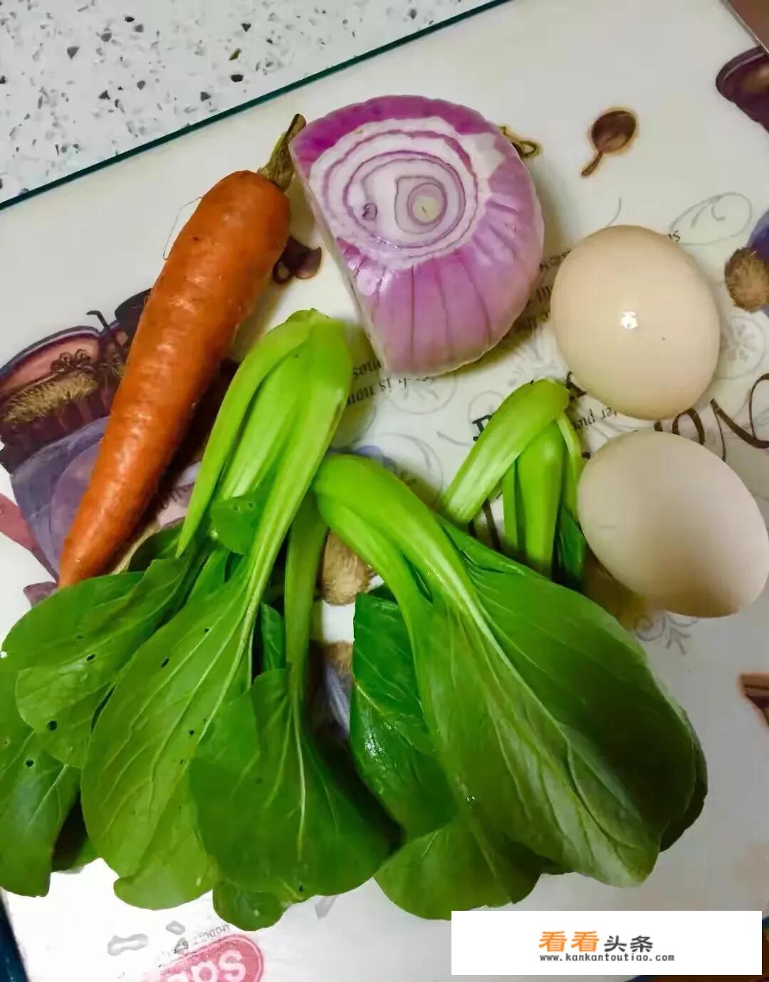 炒饭放什么蔬菜？