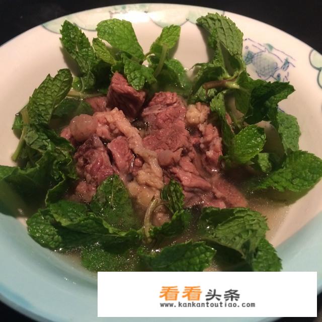清汤牛肉配料比例？