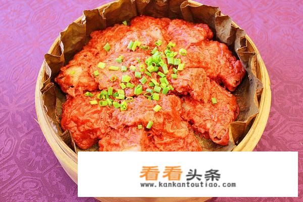 火筵家常荷叶粉蒸肉的正宗做法？