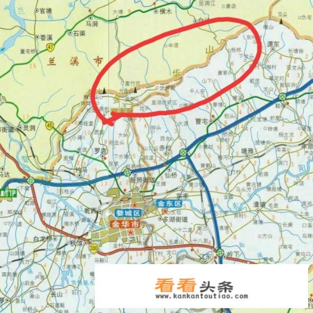 金华为什么没有穿越金华山到兰溪的隧道公路？