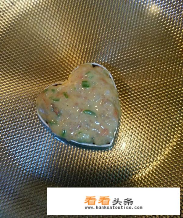 爱心虾丸花样做法？