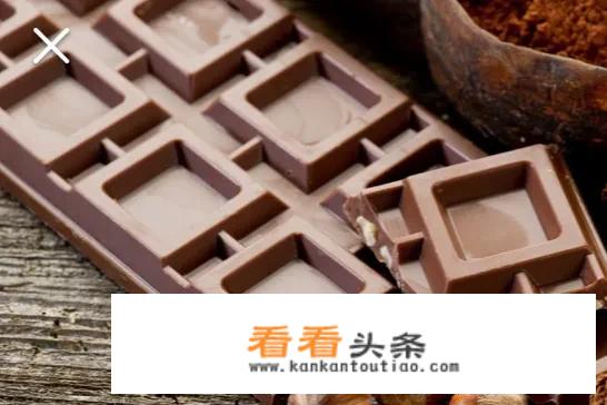 在家只有一块巧克力可以怎样做冰山熔岩？