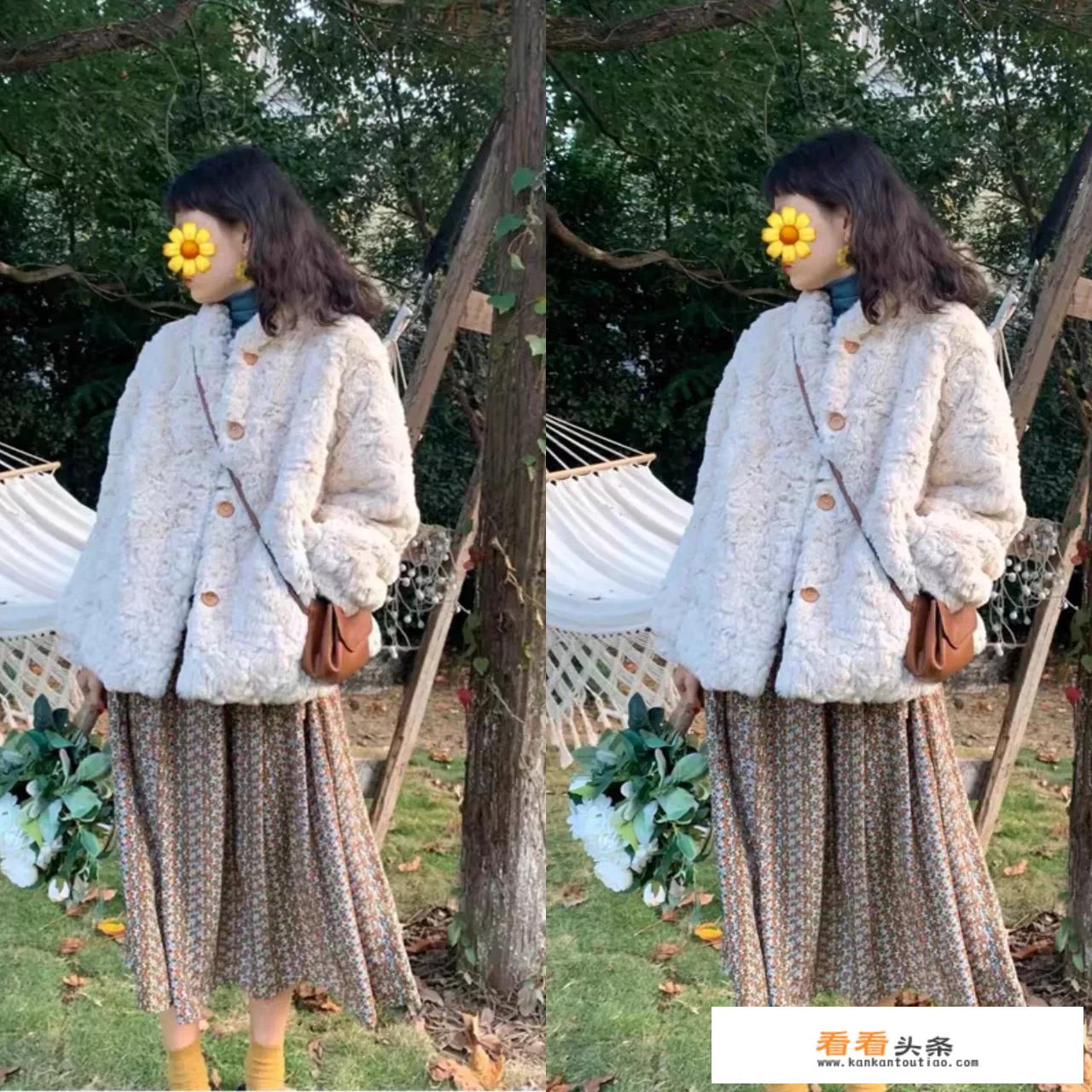 碎花连衣裙怎么搭配？