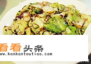 酱爆圆白菜简单做法？