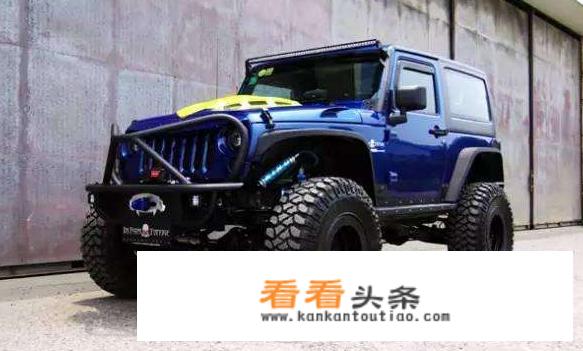 100多万jeep牧马人越野车？
