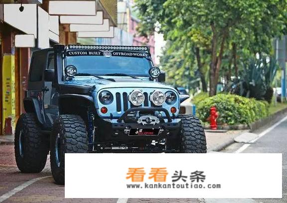 100多万jeep牧马人越野车？