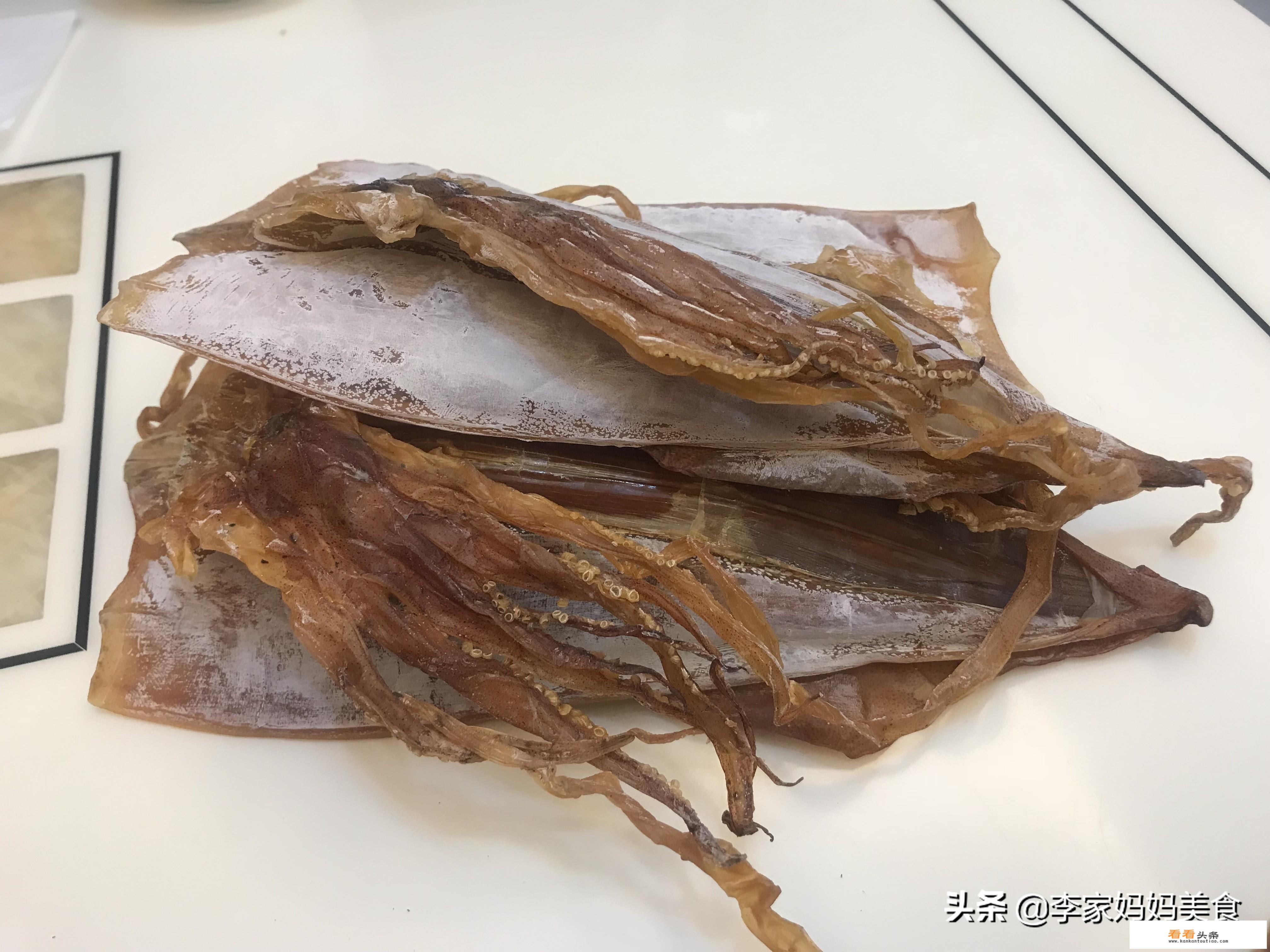 干墨鱼怎么泡发？